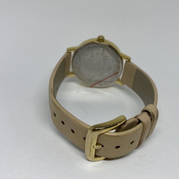 Kate Spade New York 0484 Women\'s Beige Leather Analog Quartz Genuine Watch MP655 main image 9